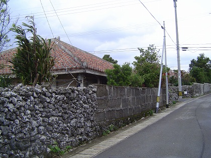 小浜島の集落・村内
