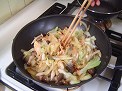 料理中
